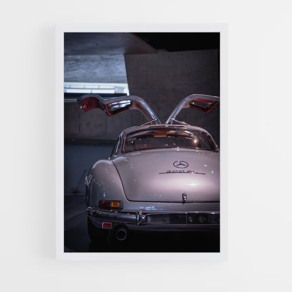 Poster Gullwing Éclat – affiche Mercedes (vue 3)